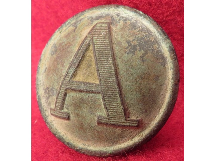 Confederate "Lined" Artillery Button